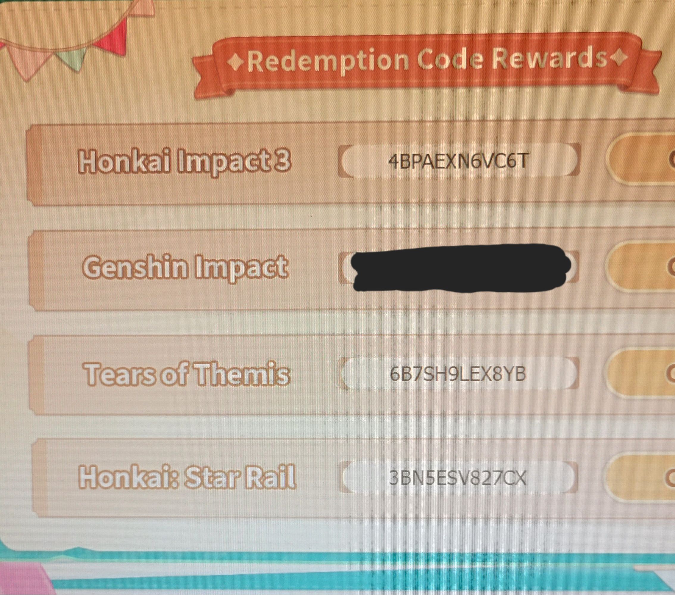 free codes | HoYoLAB