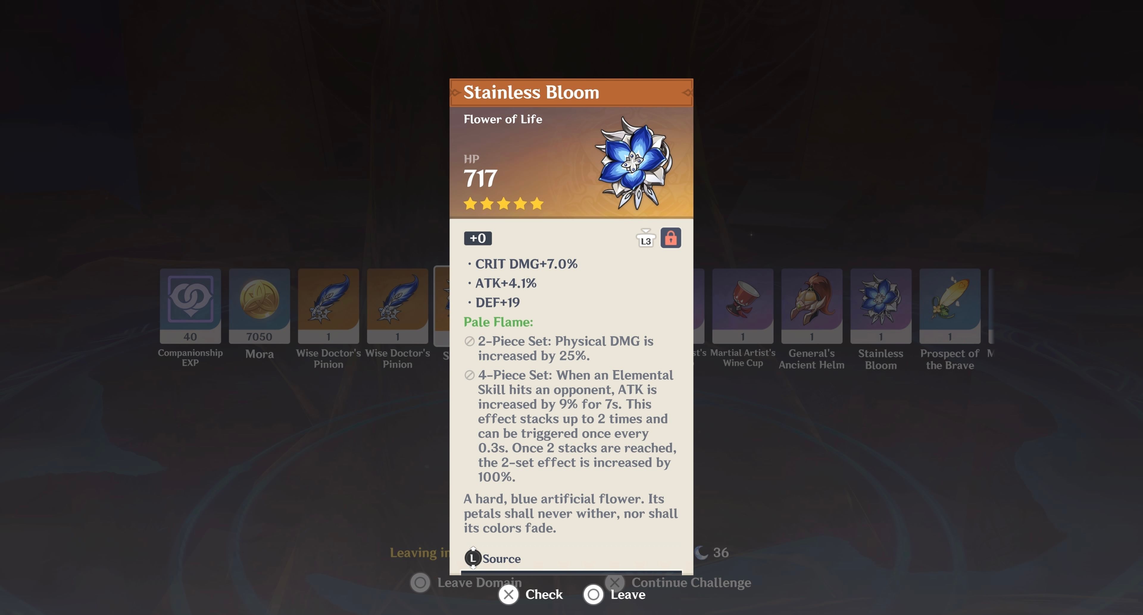 Is your artifact inventory always capped out? You might wanna give this ...
