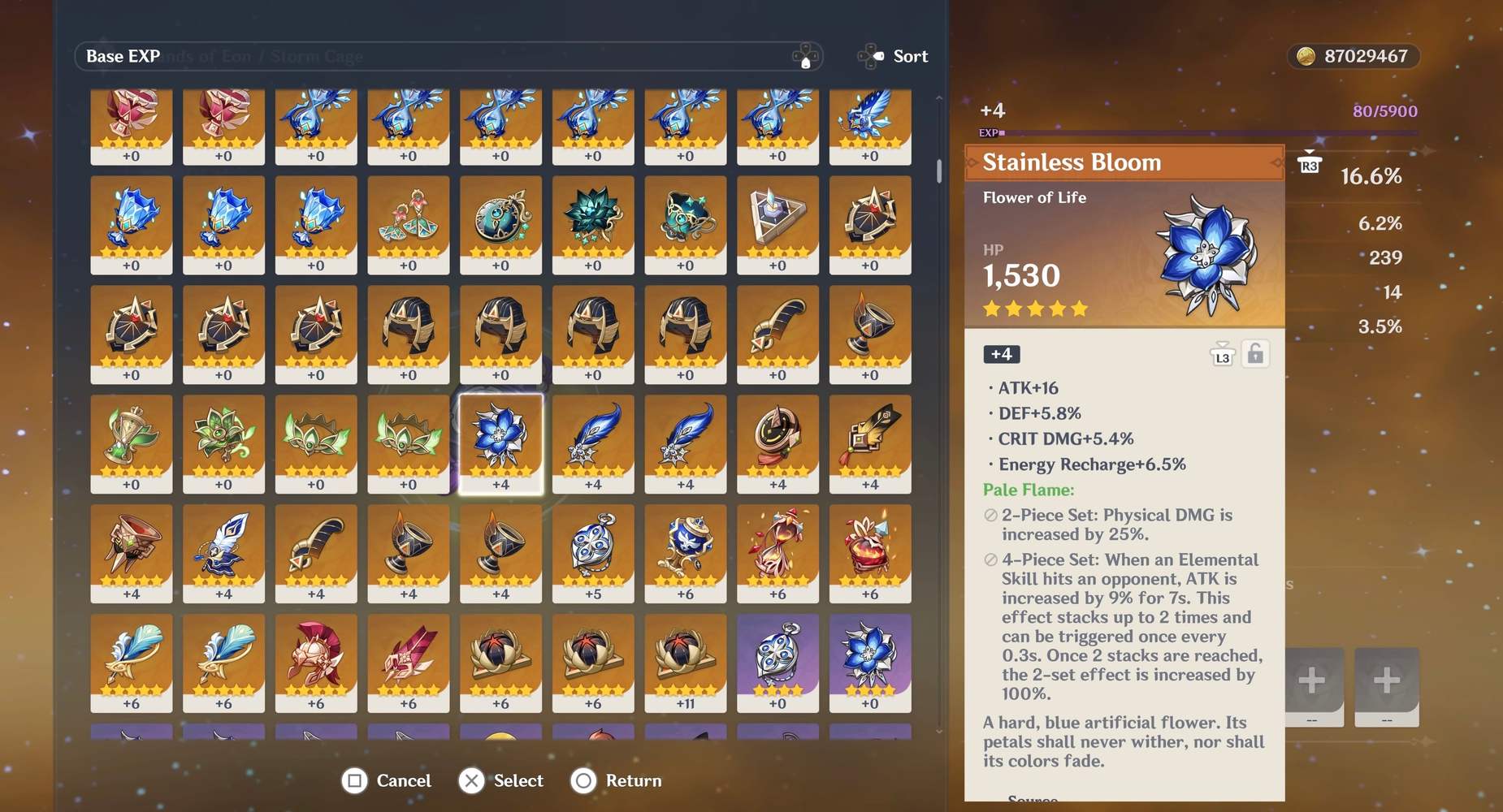 Is your artifact inventory always capped out? You might wanna give this ...
