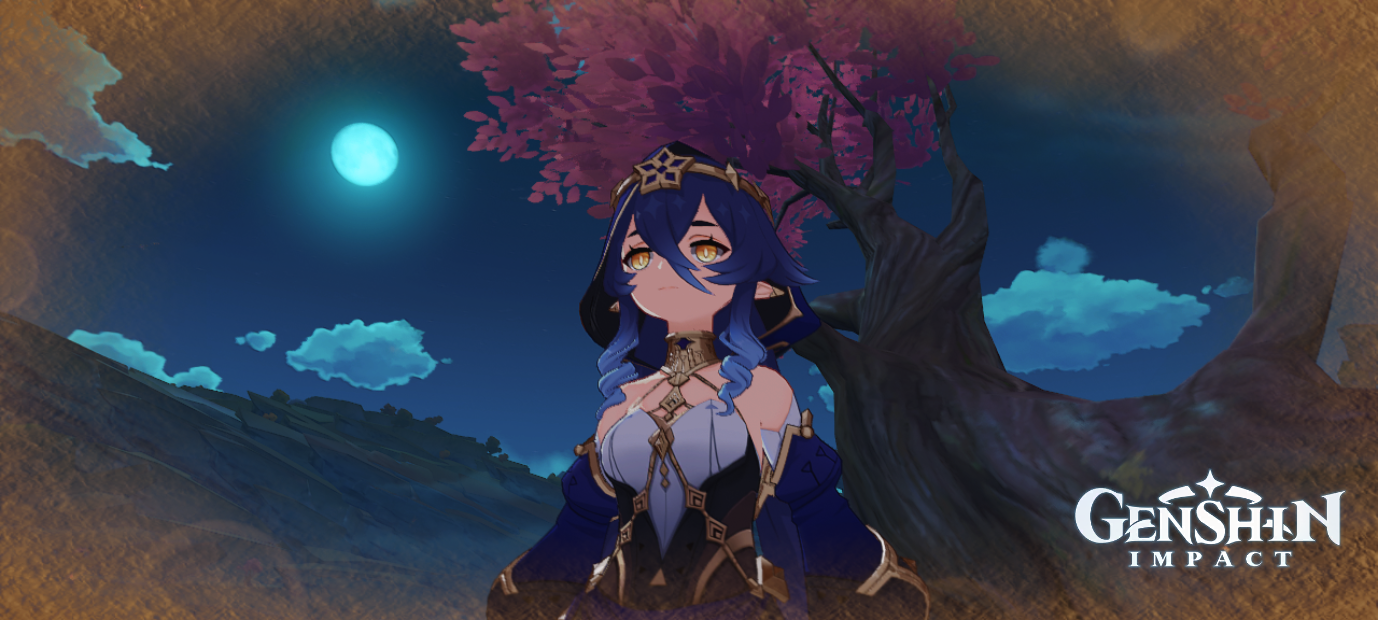Layla in the night Genshin Impact | HoYoLAB