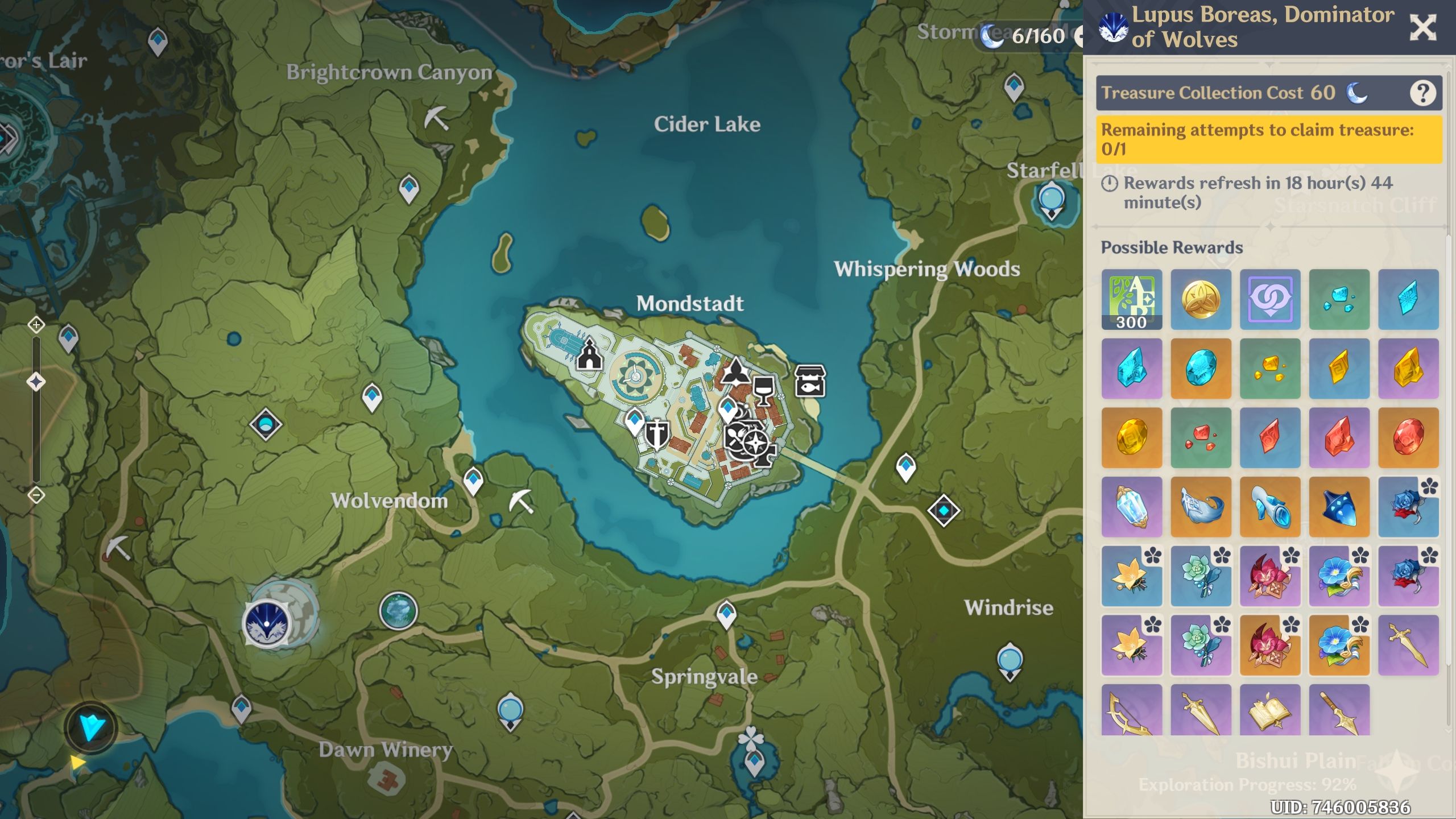 Problem Andrius doesn't drop character material like others (Adv.Lv.45