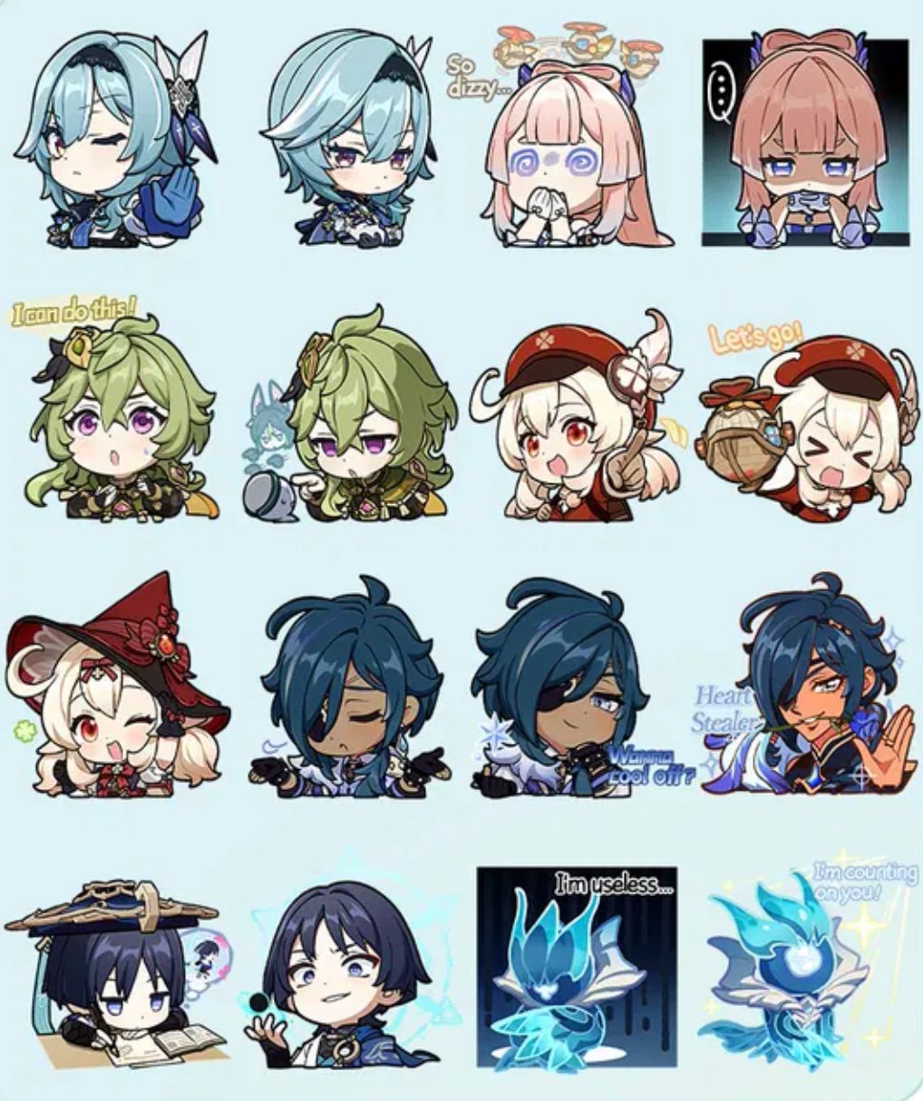 NEW EMOJIS COMING SOON!! Genshin Impact HoYoLAB