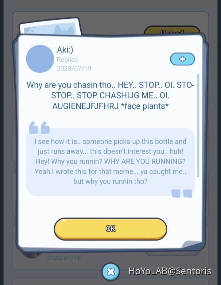 Aki.. I'm chasing yaa.... Genshin Impact | HoYoLAB