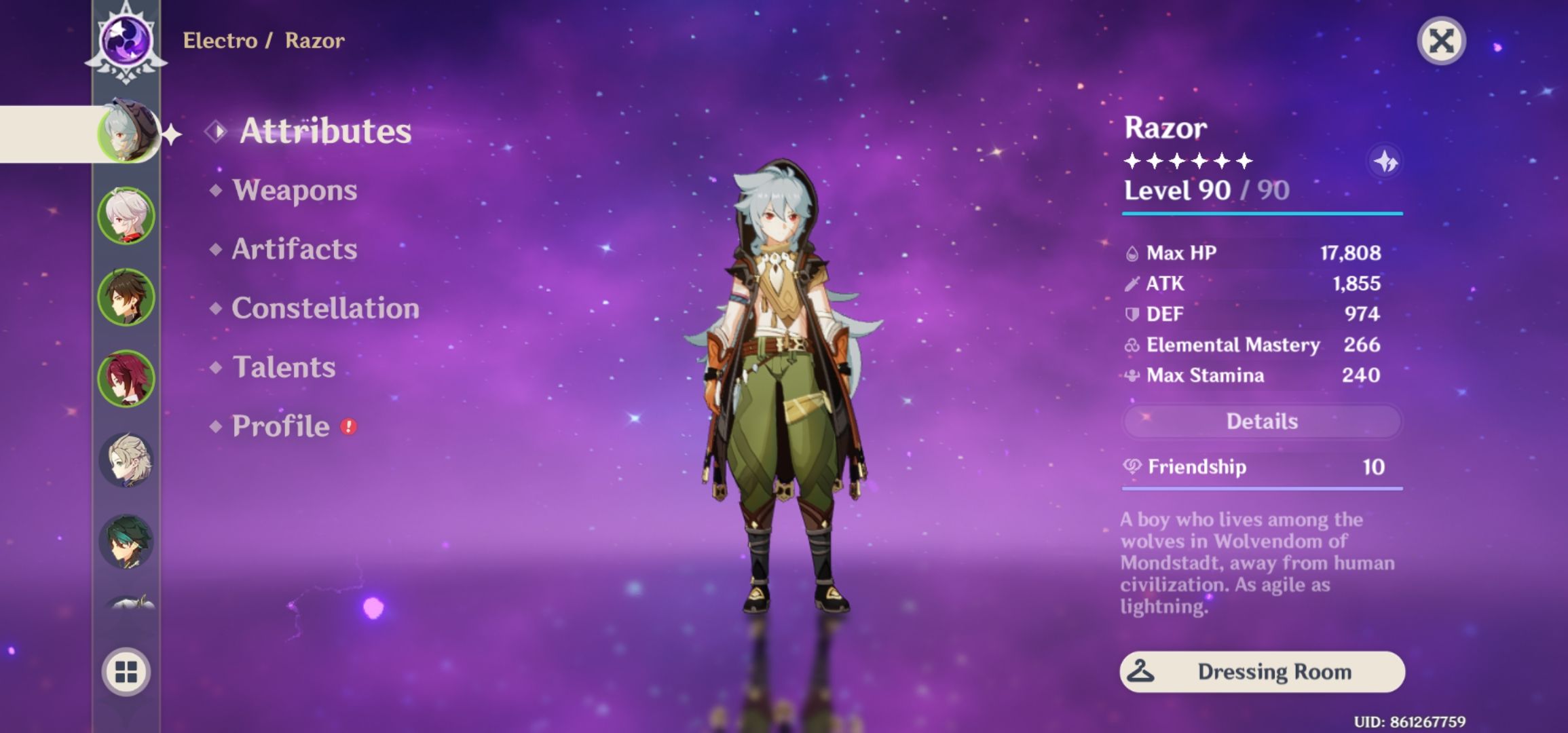 Is my Razor good? Genshin Impact HoYoLAB