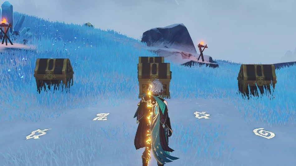Precious chests in Dragonspine Genshin Impact HoYoLAB
