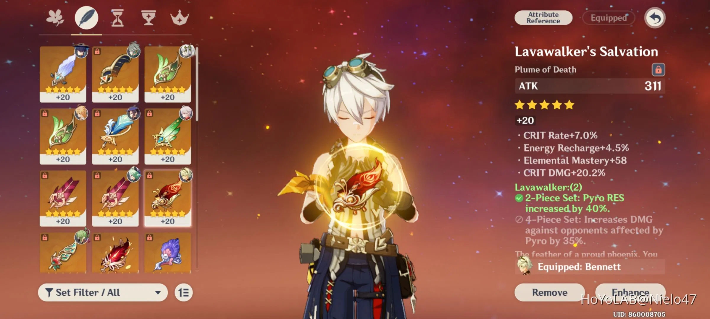 Finally, some considerable artifacts for need the best