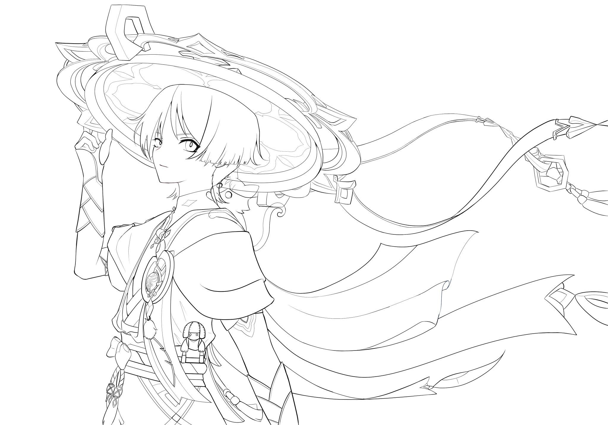 MAW 原画　イラスト 完成！ 「araiguma × ZX25R」 A5サイズ @araiguma.r.n さんをモデルに