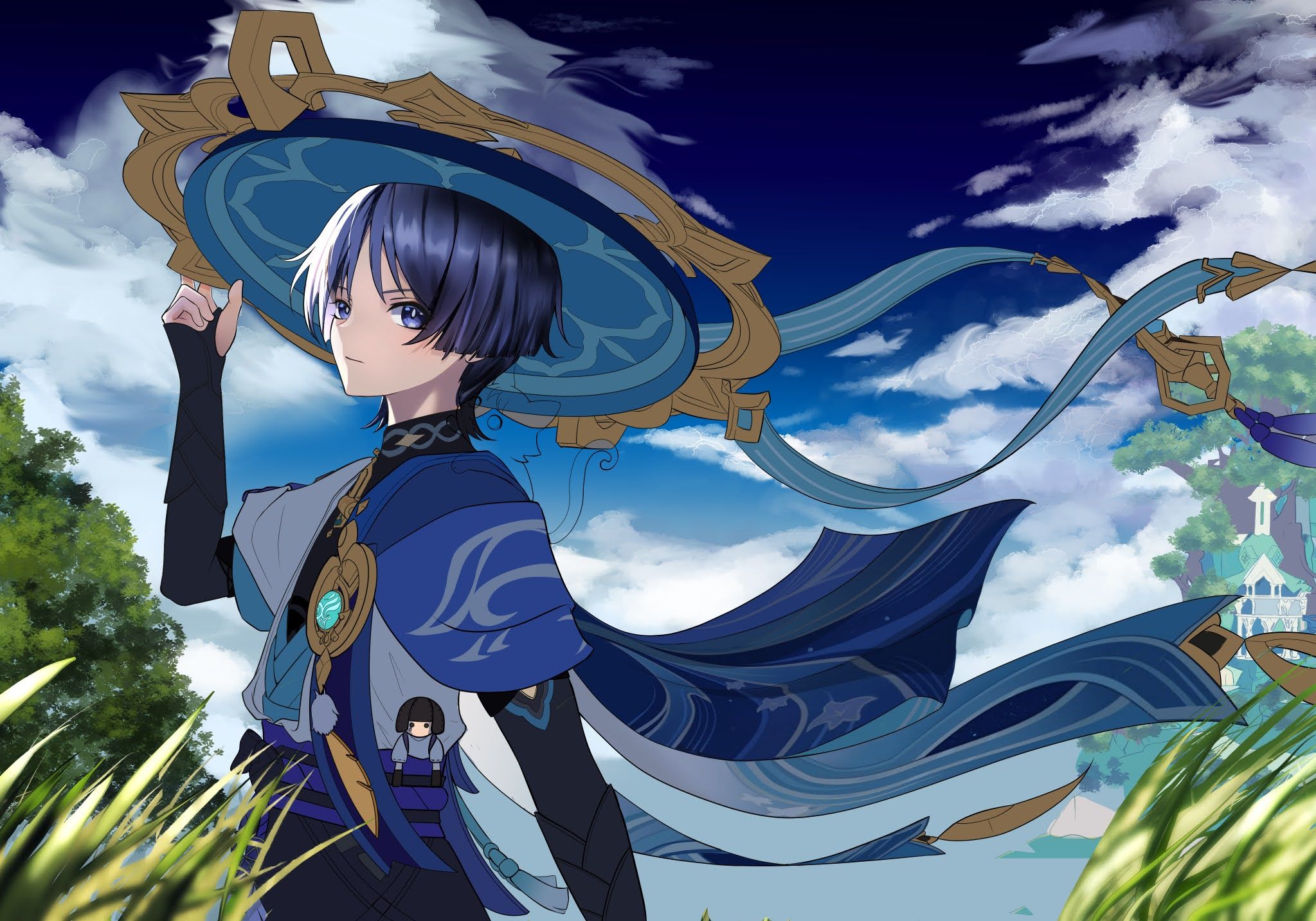 放浪者イラストコンテスト Genshin Impact | HoYoLAB