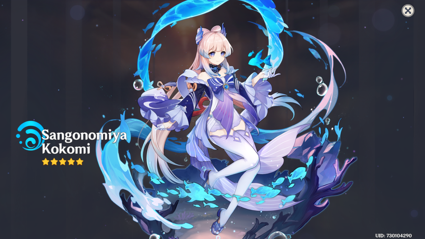 Genish Fish Fish Lady came home after 2 years of trying Genshin Impact | HoYoLAB
