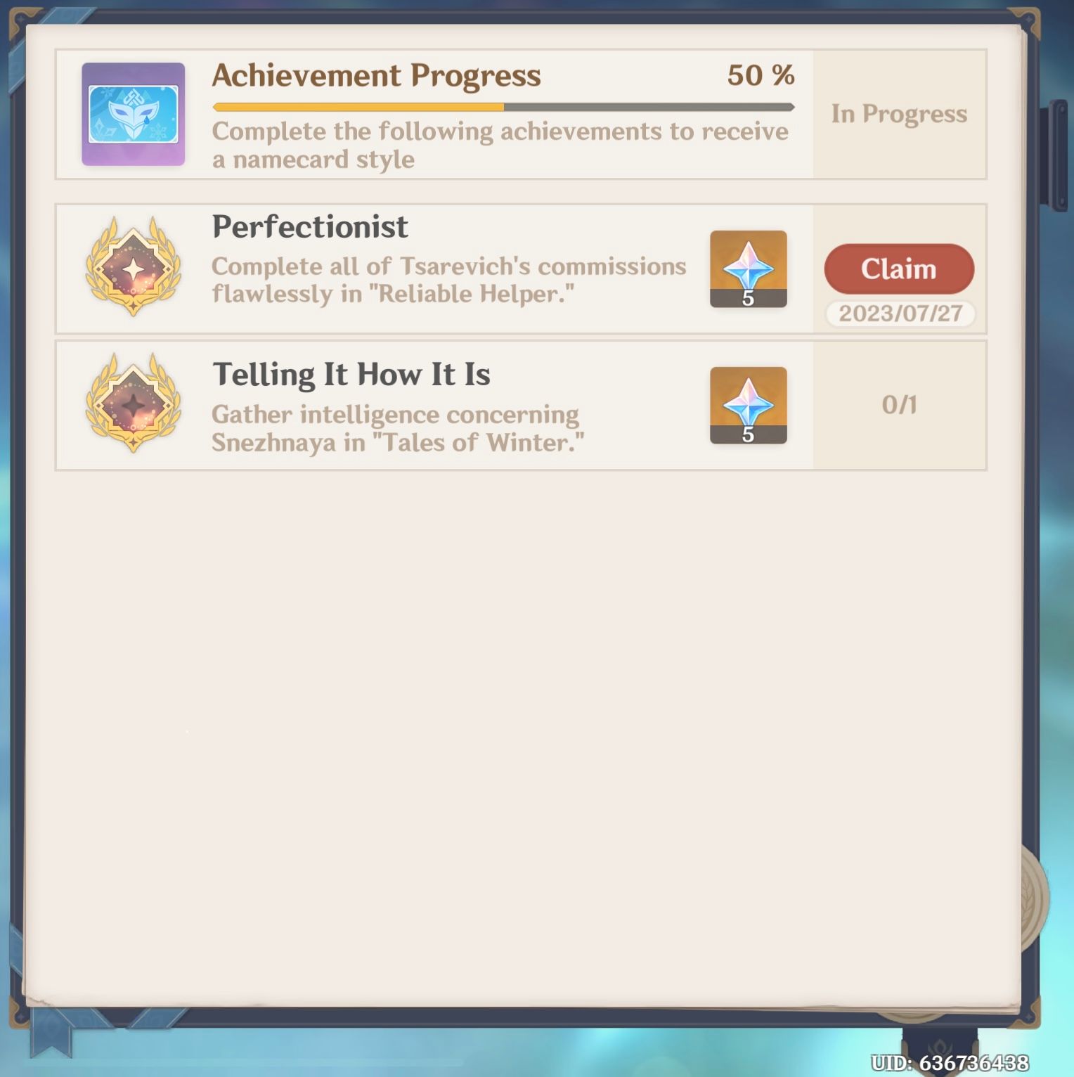 Finally!!! I got this Achievement Genshin Impact | HoYoLAB
