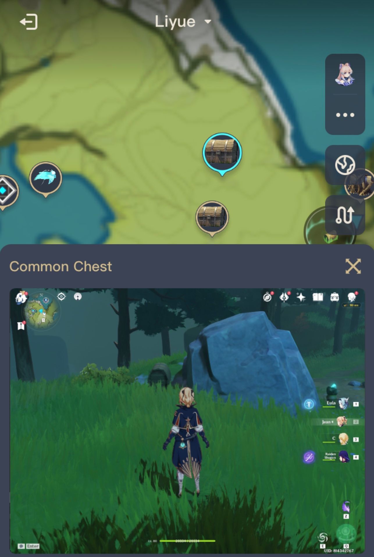 Interactive map errors genshin impact hoyolab