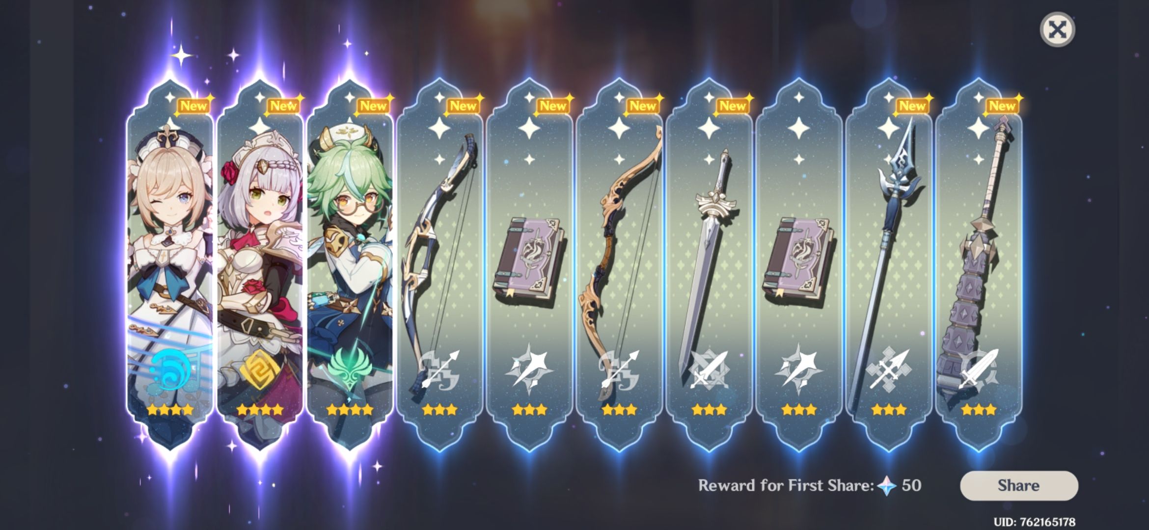 My First 10 Pull! Genshin Impact | HoYoLAB