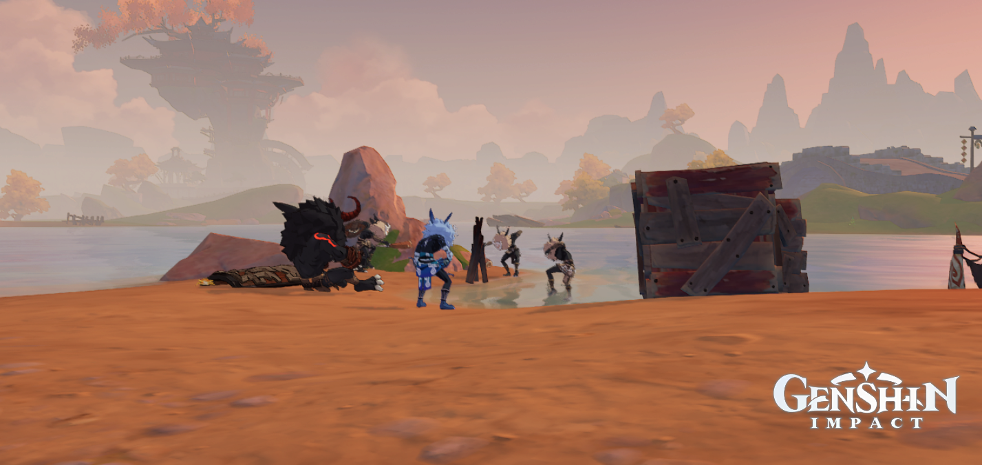 campfire dancing Genshin Impact HoYoLAB