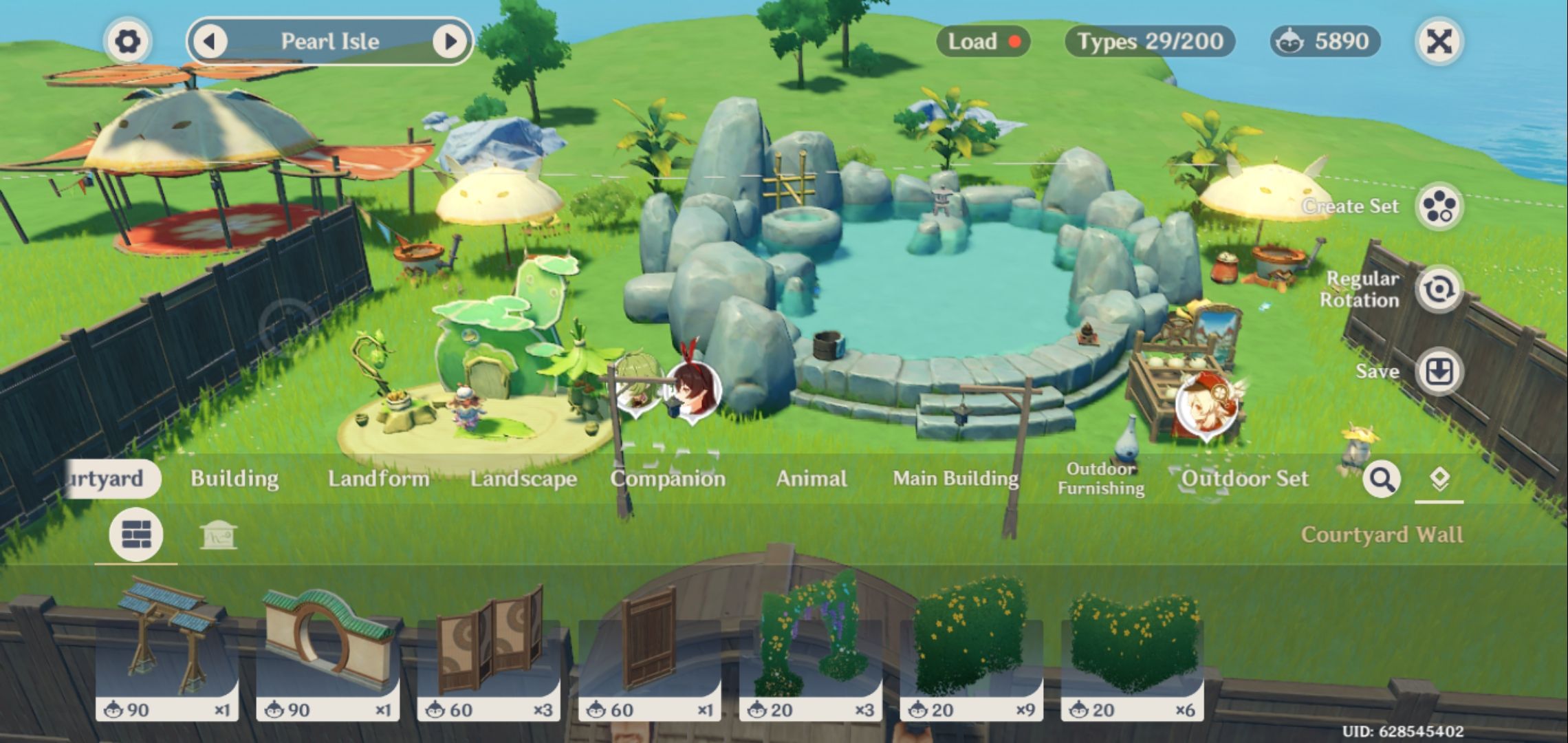 My Klee Themed Summer Hot Springs!!! Teapot Design Sharing! Genshin