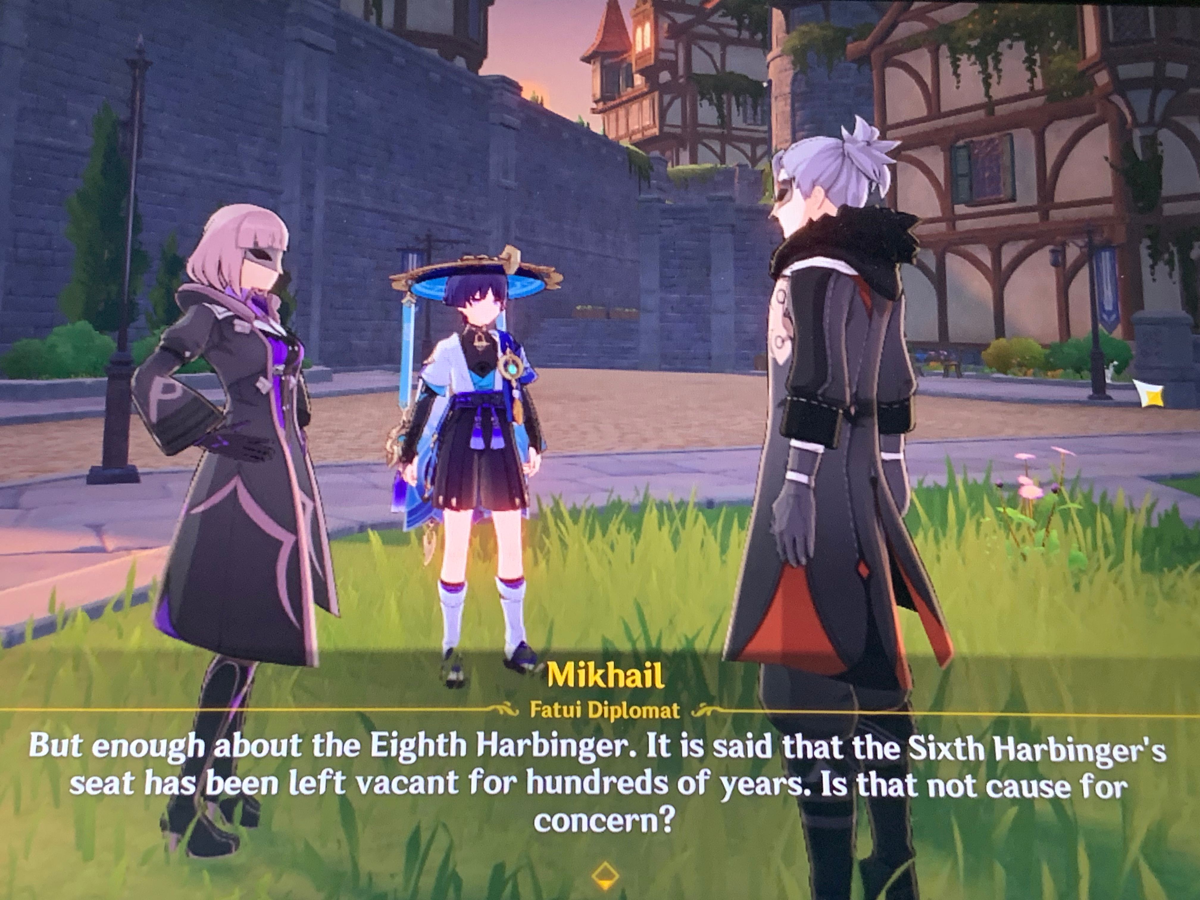 *innocent eyes* Genshin Impact HoYoLAB