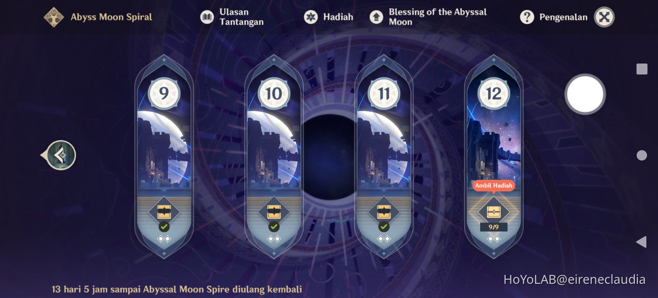 Full Star 36 Bintang di Spiral Abyss 3.8 untuk PERTAMA KALINYAAAAAAAA😭 ...