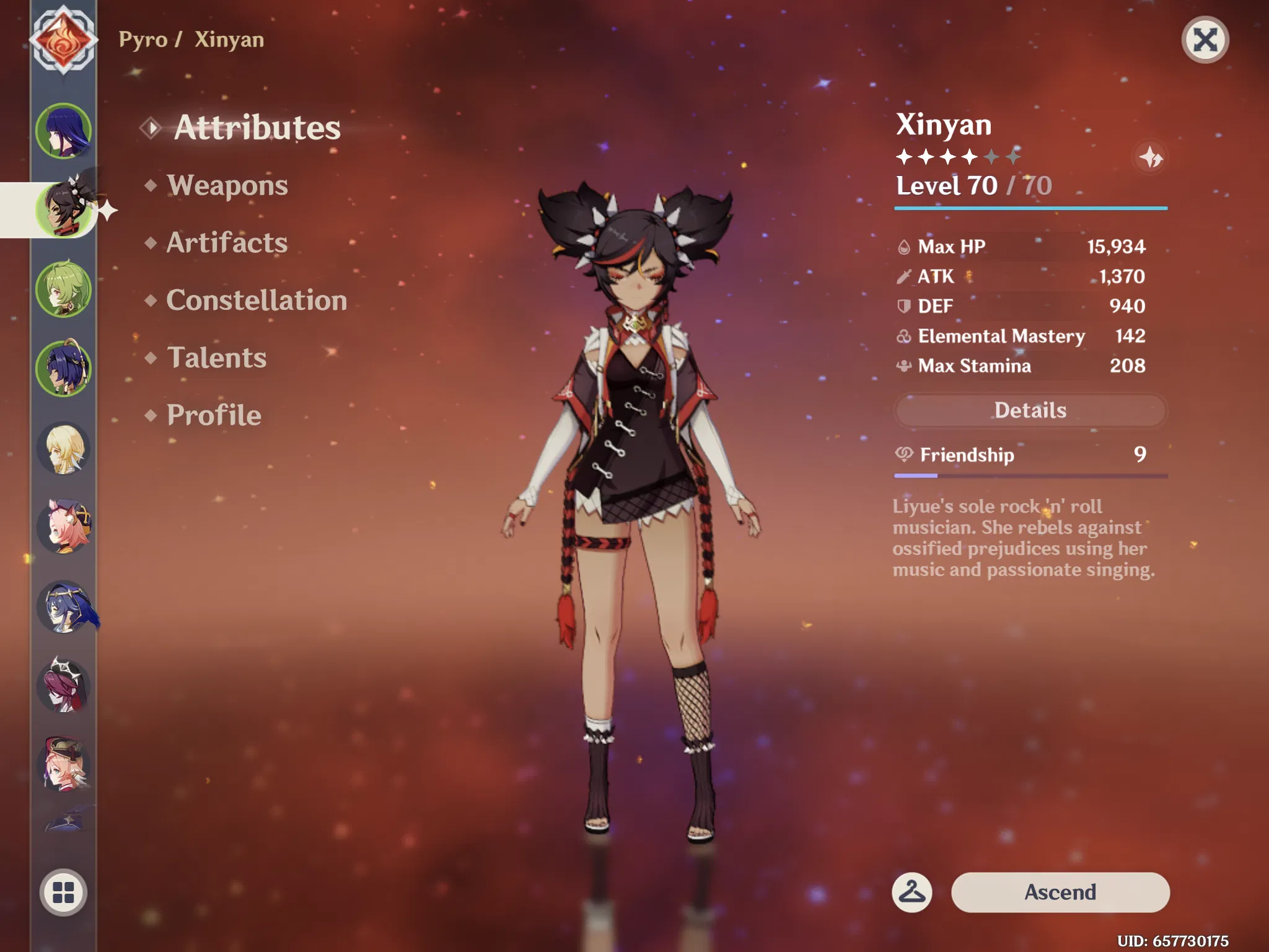 What do y’all think about Xinyan? Genshin Impact HoYoLAB