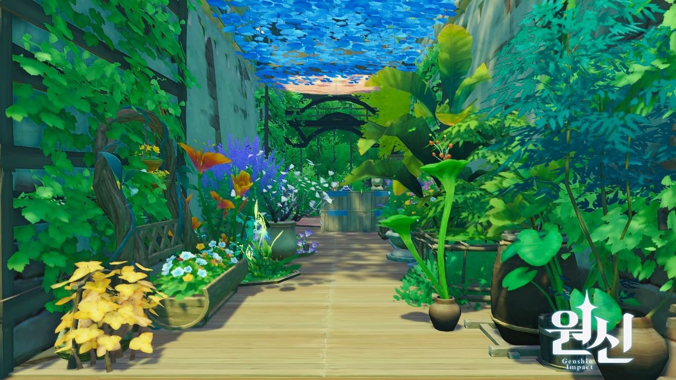 Beautiful Flower Shop Genshin Impact HoYoLAB