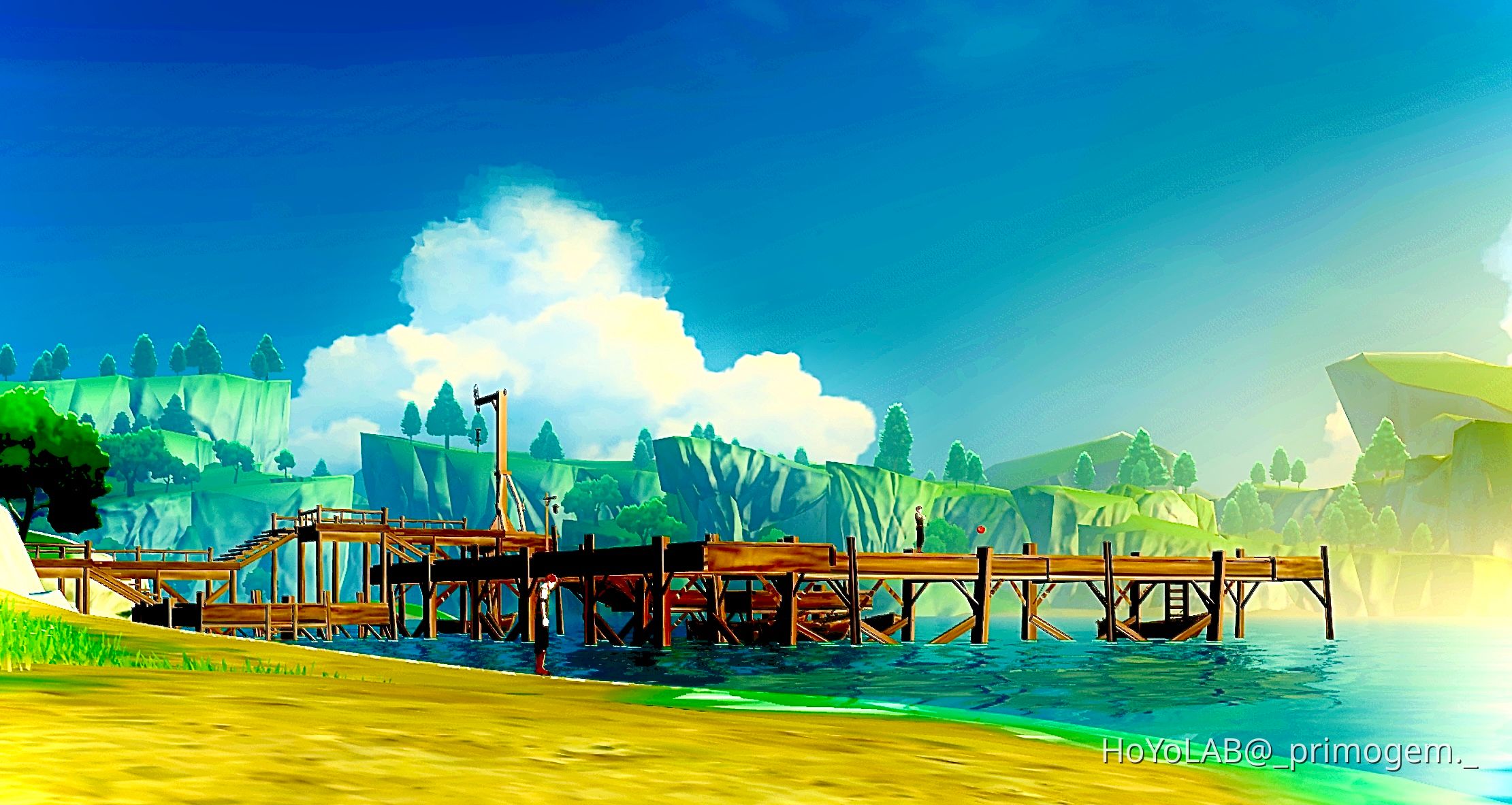 Cider lake Genshin Impact HoYoLAB