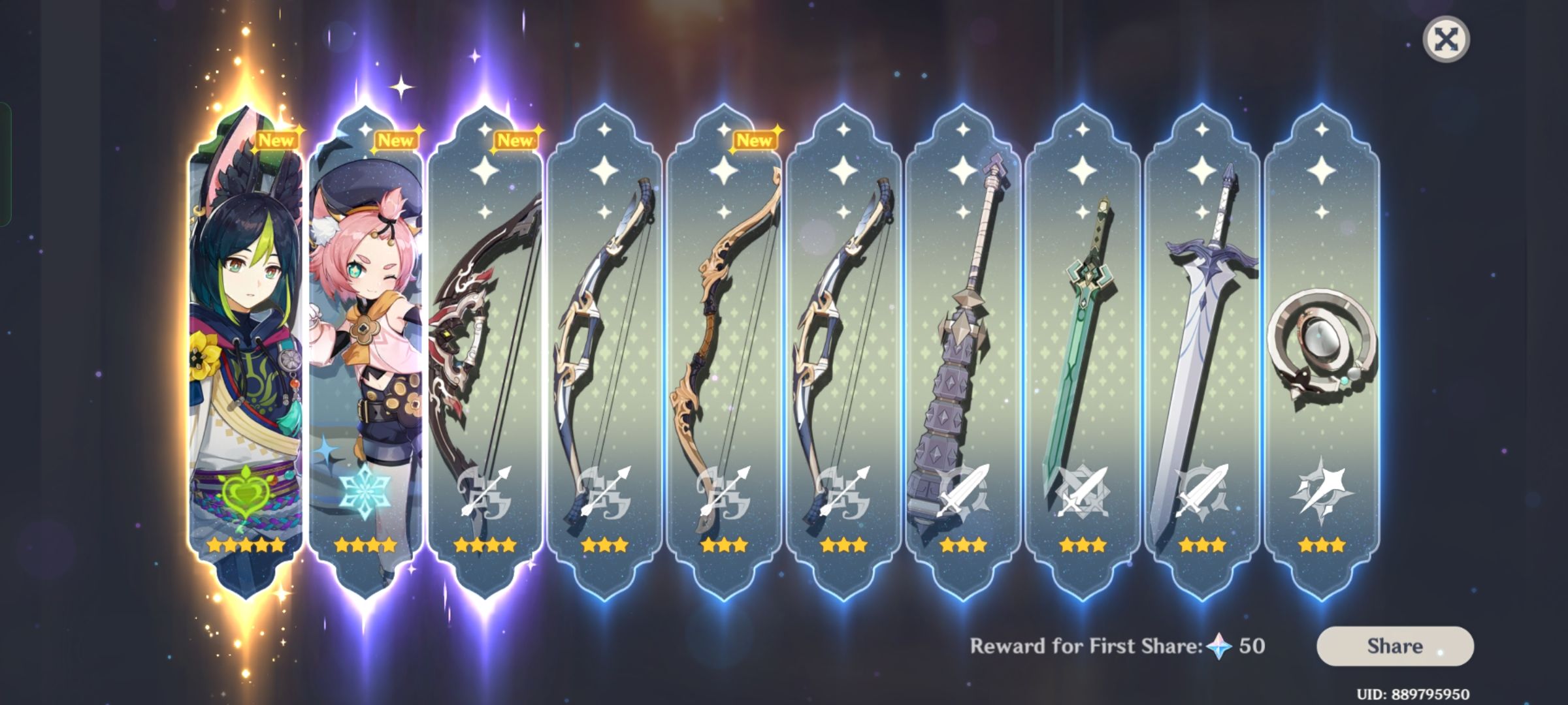 guyss first 10 pull Genshin Impact | HoYoLAB