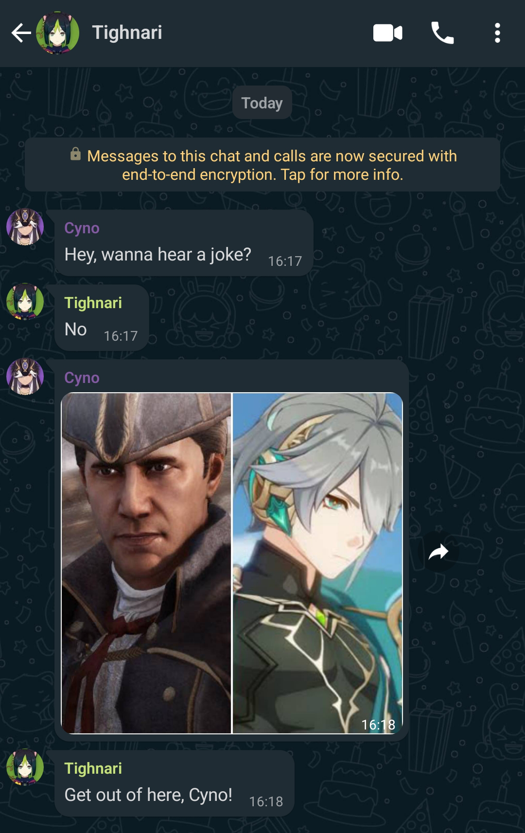 GENSHIN CHARACTERS GROUP CHAT Part06 Genshin Impact HoYoLAB