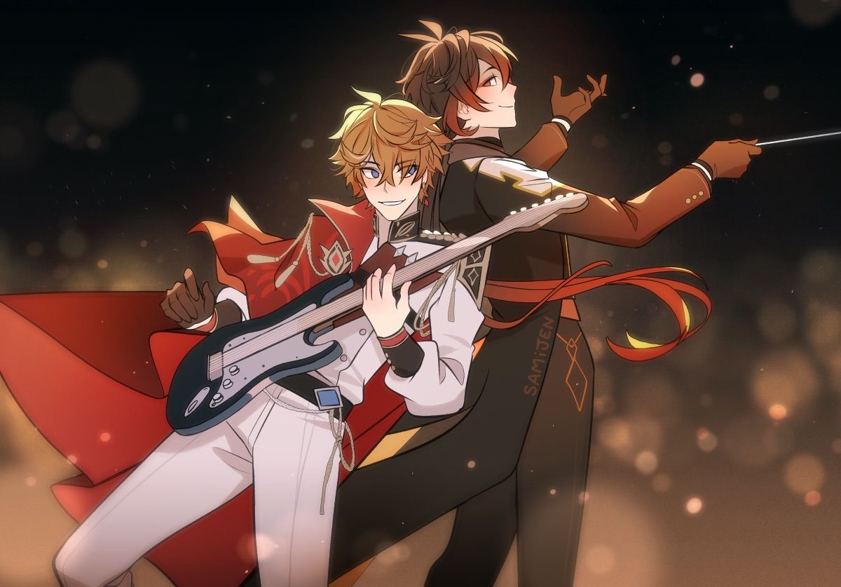 Acrylic Stand - MIHOYO - Genshin Impact Concert : Tartaglia / Childe