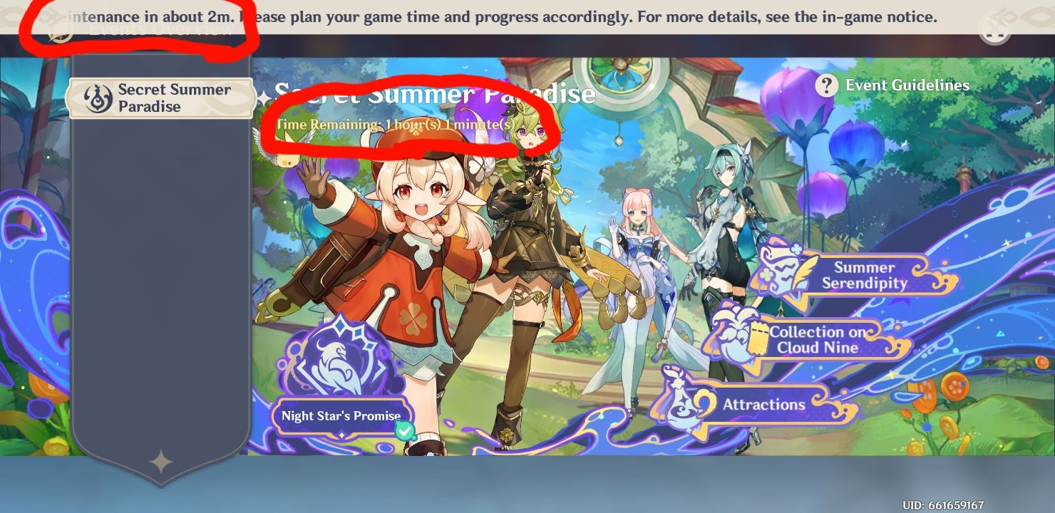 Someone is bad at calulating time at Hoyo XD Genshin Impact | HoYoLAB