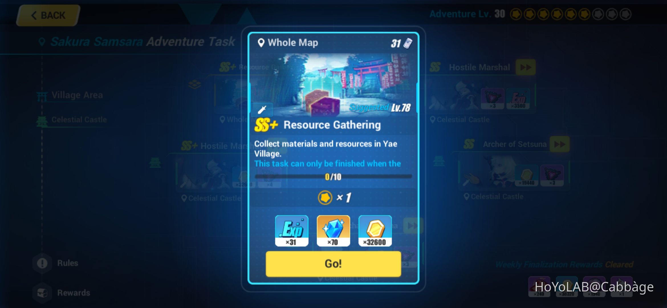 How often do you get tasks with crystal rewards ? Honkai Impact 3rd