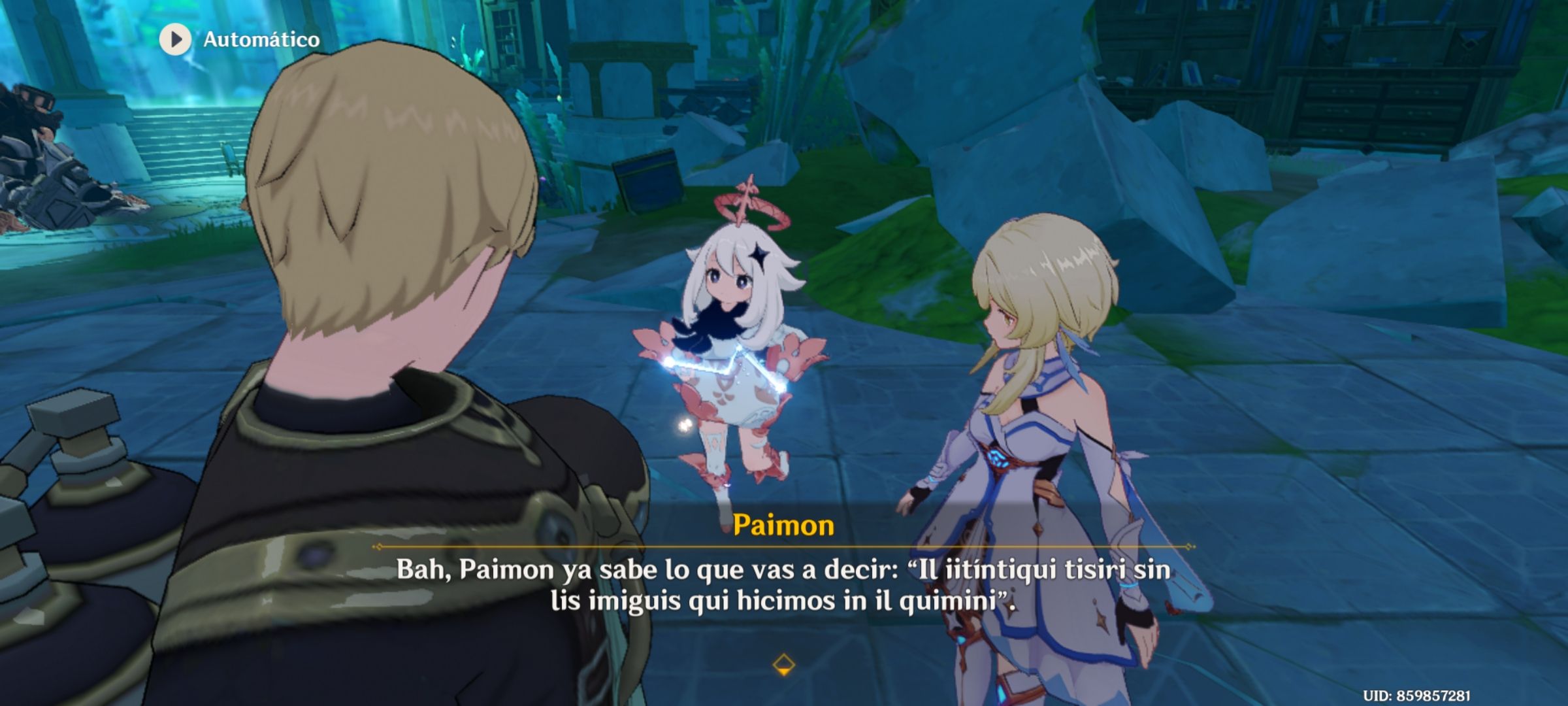Paimon Talking de los mejores diálogos que le eh visto a paimon jaja Genshin Impact ...