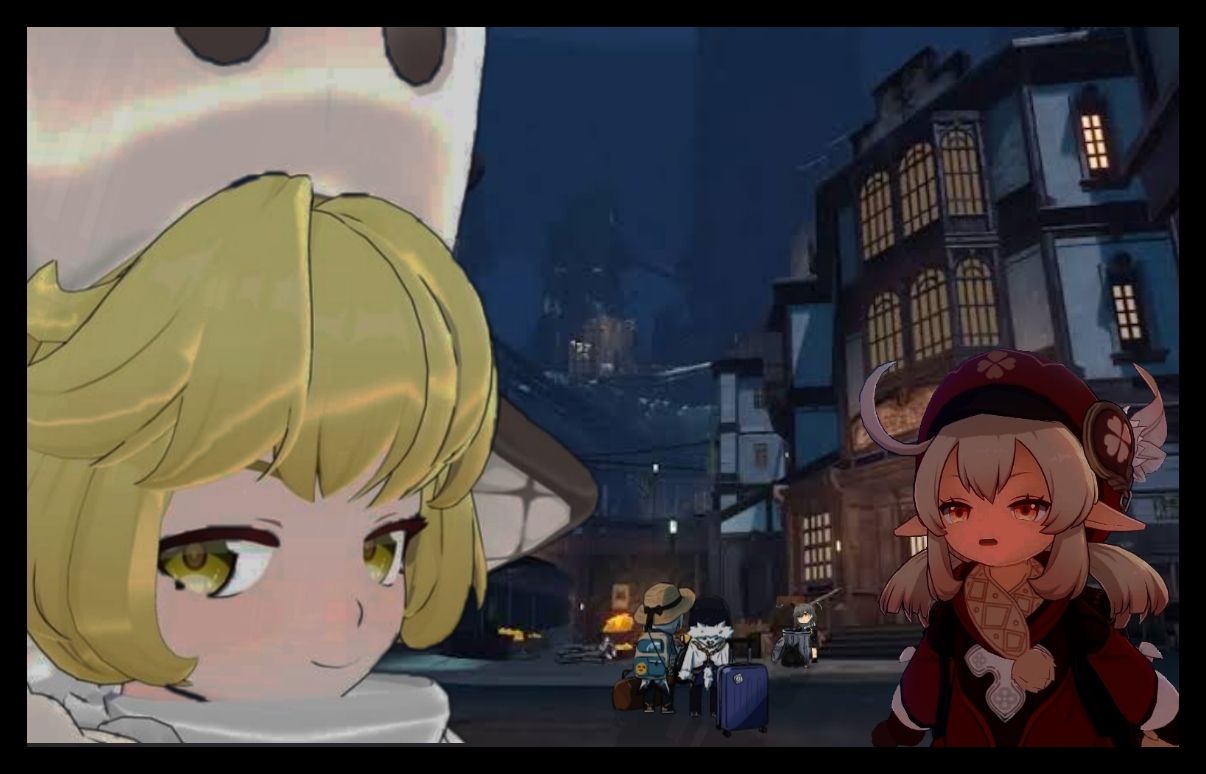 Hook and Klee Playing Honkai Star Rail HoYoLAB