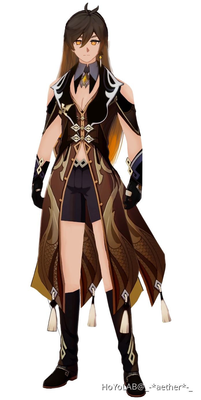 Zhongli gender bend 💀💀 Genshin Impact HoYoLAB