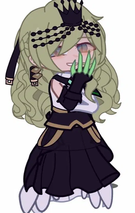 sachin and babi light blue dress Gacha life fancy black dress hack : r/GachaClub main image 1