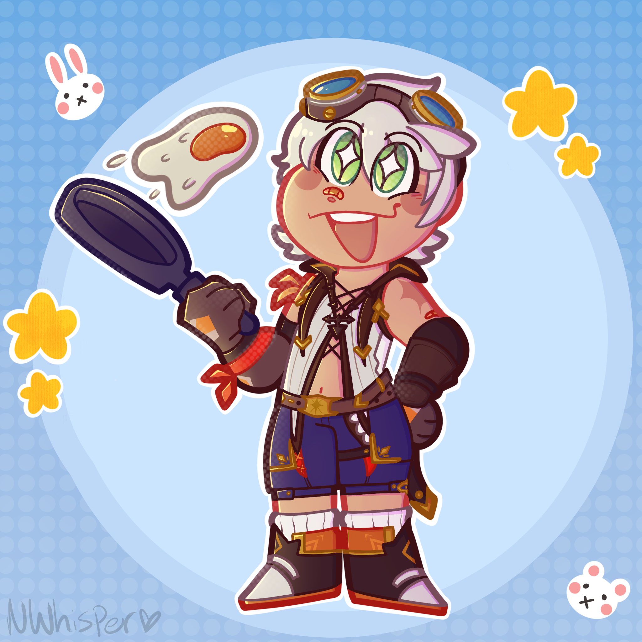 He is kinda an egg guy! Genshin Impact HoYoLAB