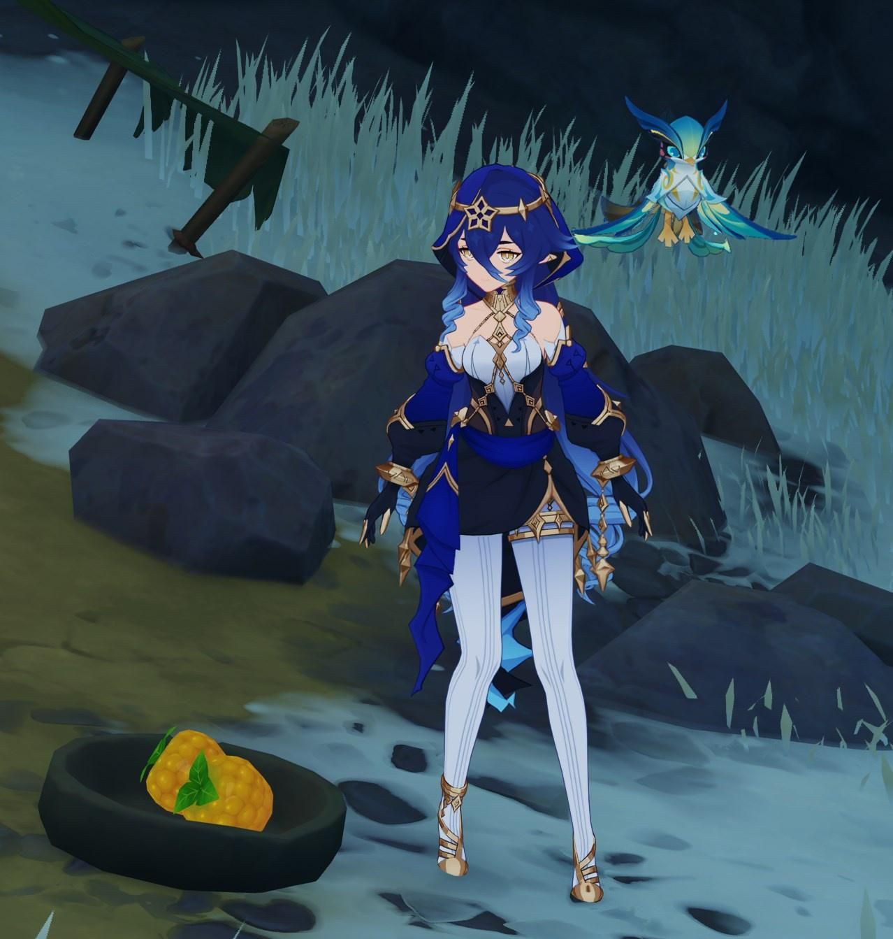 Day 2 of waiting for the foxes to eat their berries Genshin Impact