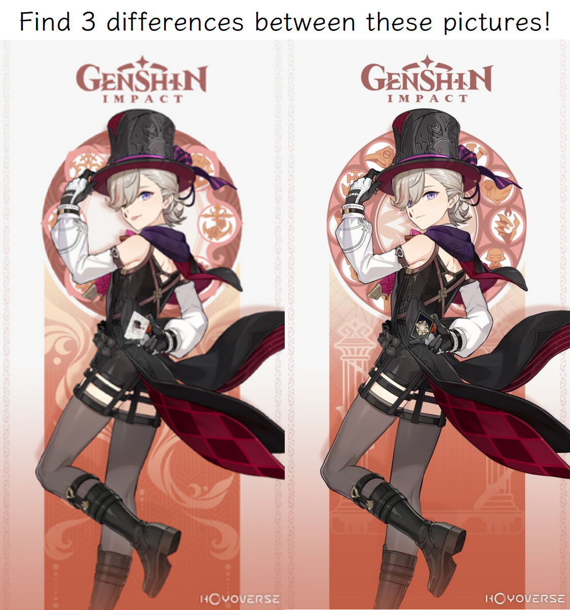 The difference Genshin Impact | HoYoLAB