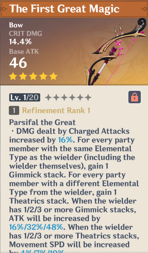 First Great Magic So, I accidentally ended up getting this weapon... Genshin Impact | HoYoLAB