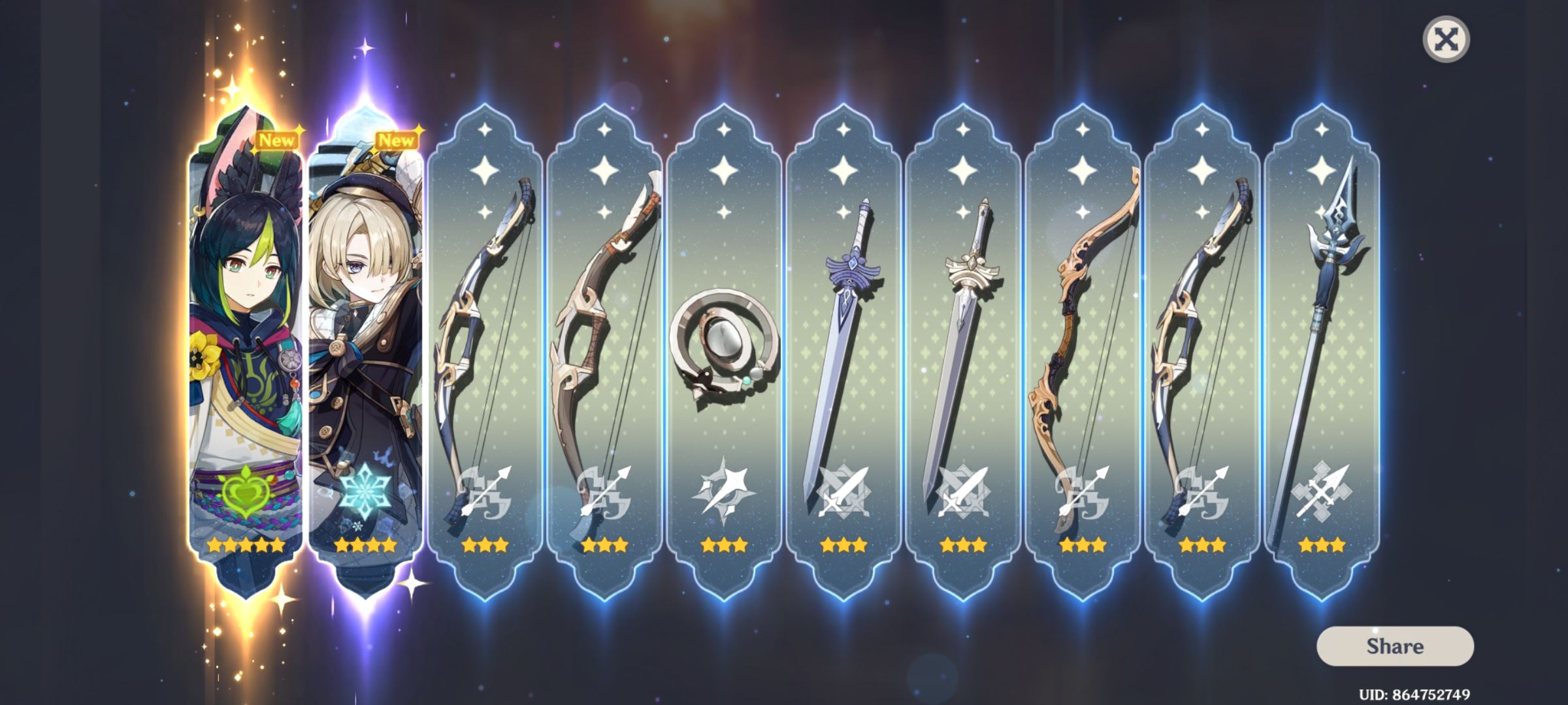 So I went to pull for Zhongli...... Genshin Impact HoYoLAB