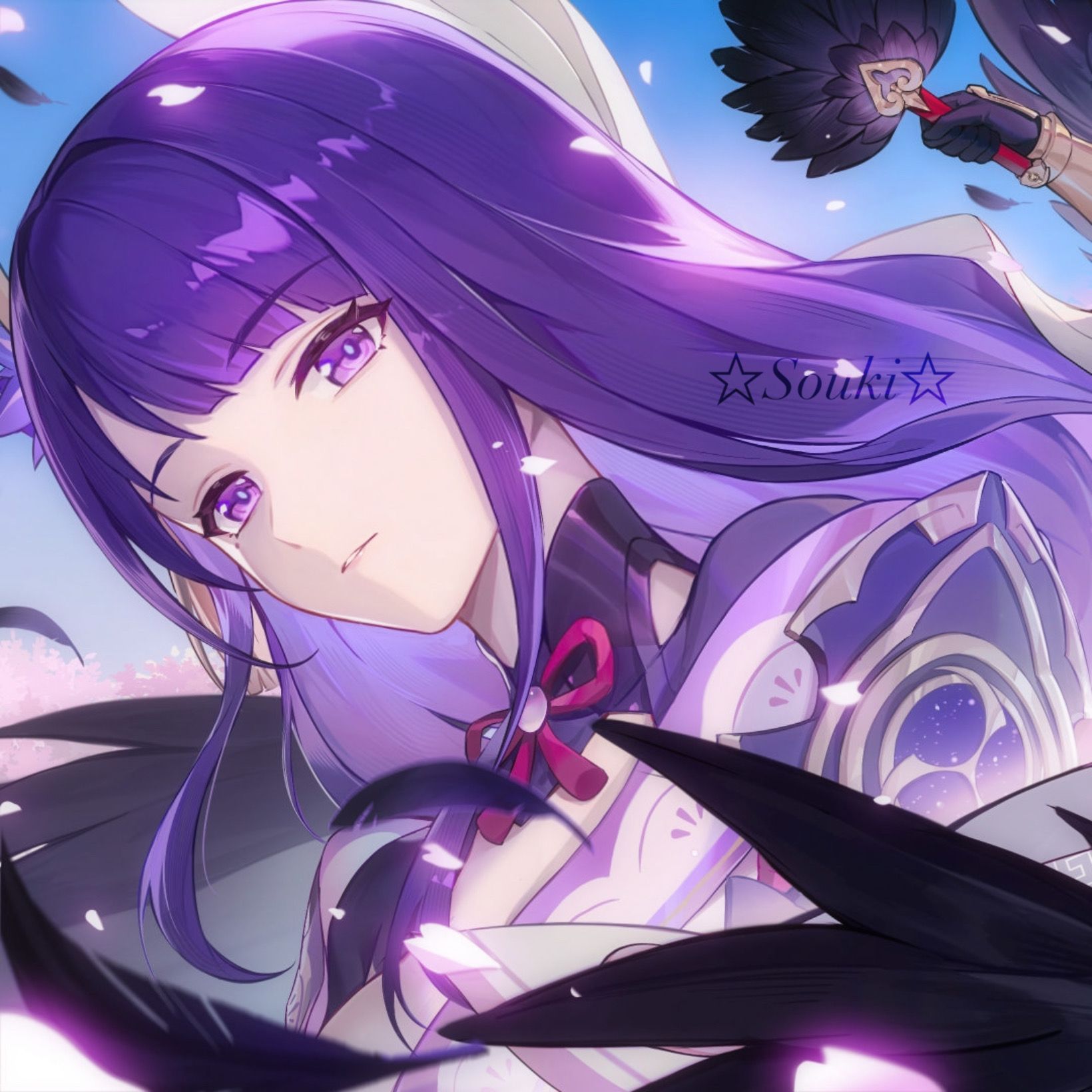 ICON様　8点おまとめ 💜Raiden and Kujou Sara matching icons💜 Genshin Impact | HoYoLAB