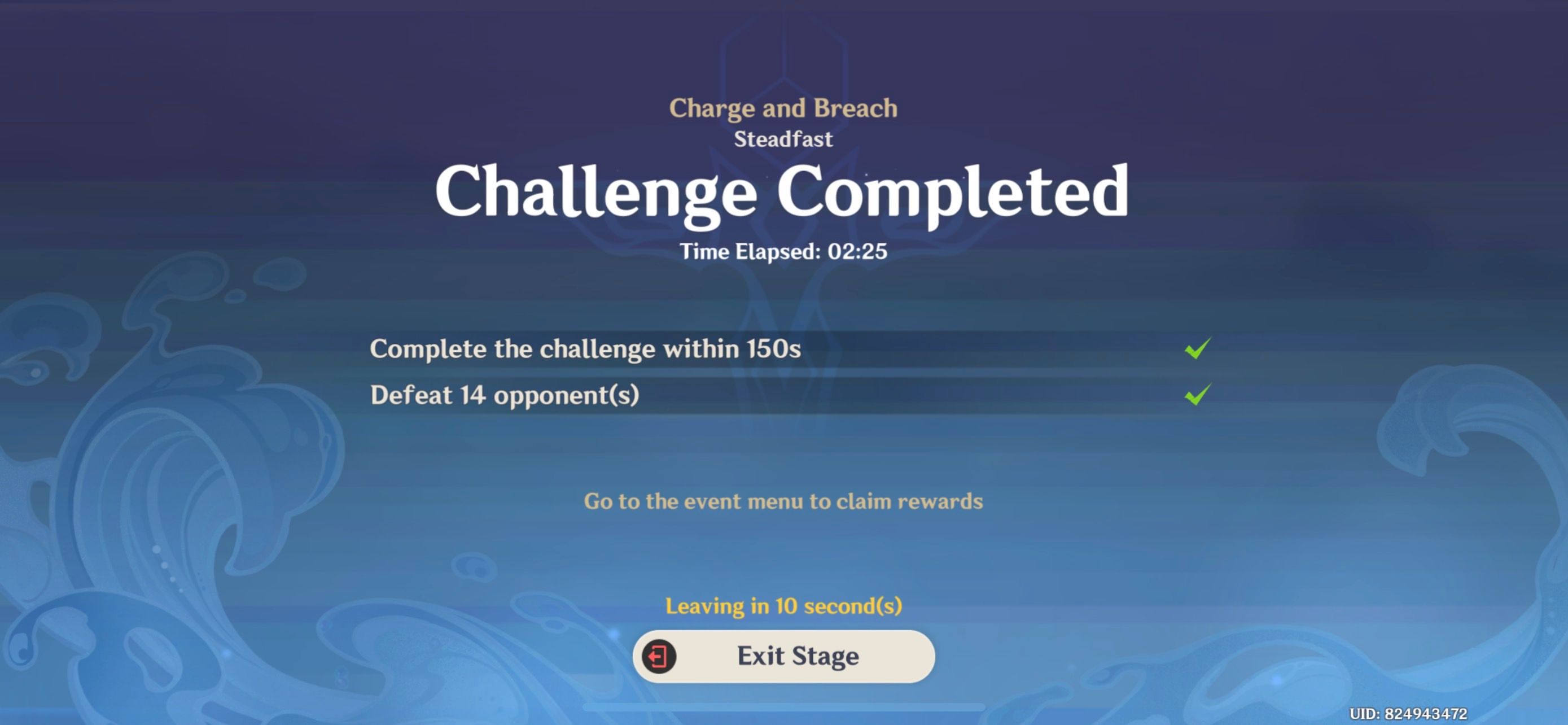 Verdict of Blades Charge and Breach Steadfast Mode (Day 6) Genshin Impact HoYoLAB