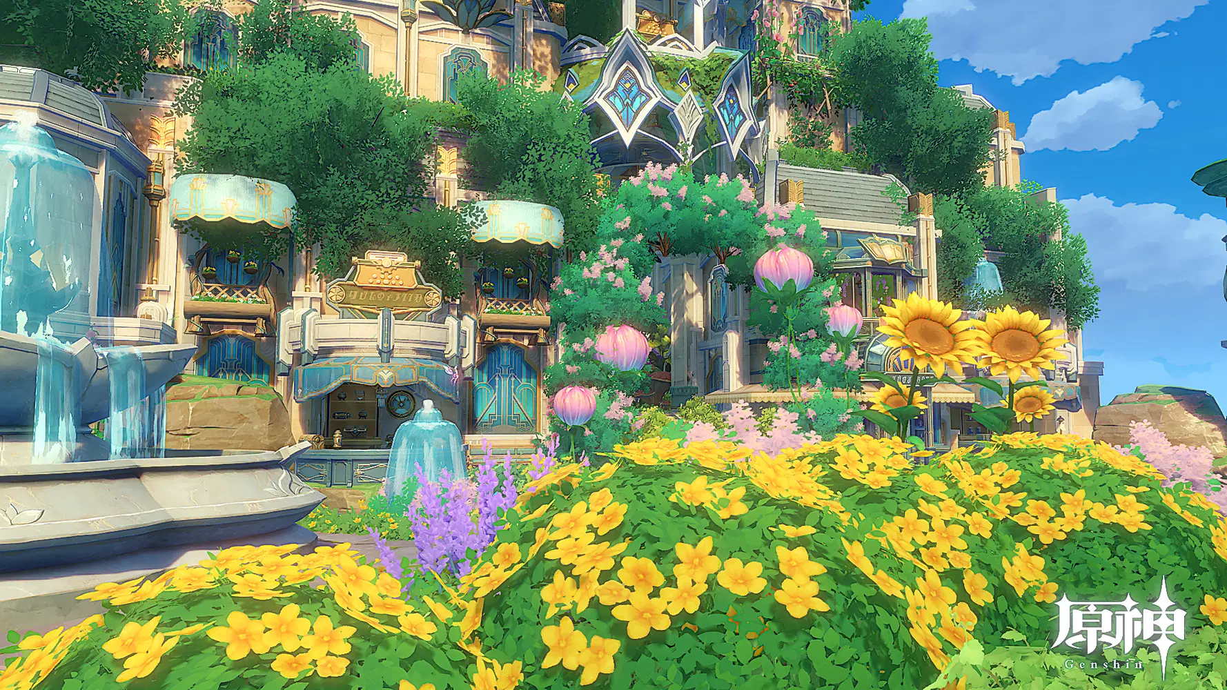 塵歌壺✨空の洋館 Genshin Impact | HoYoLAB