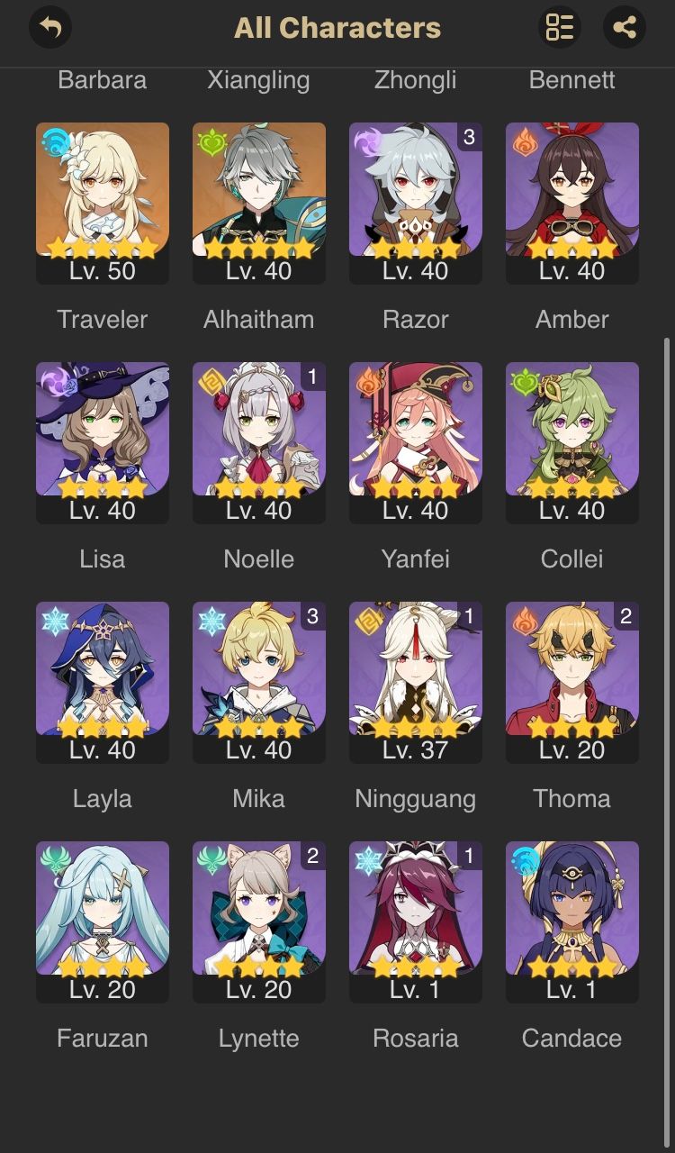 Any team recommendations? AR 45 btw Genshin Impact | HoYoLAB