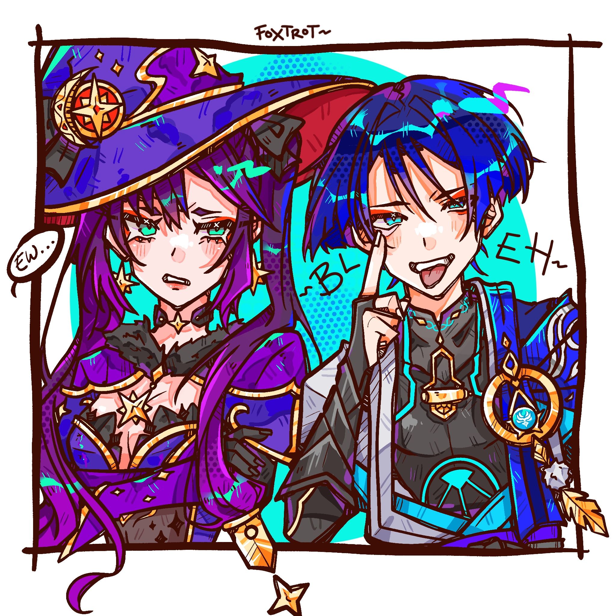 Scaramona Fanart Genshin Impact HoYoLAB