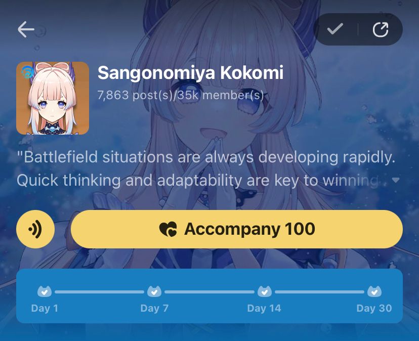 Finally 100 days with her Genshin Impact | HoYoLAB