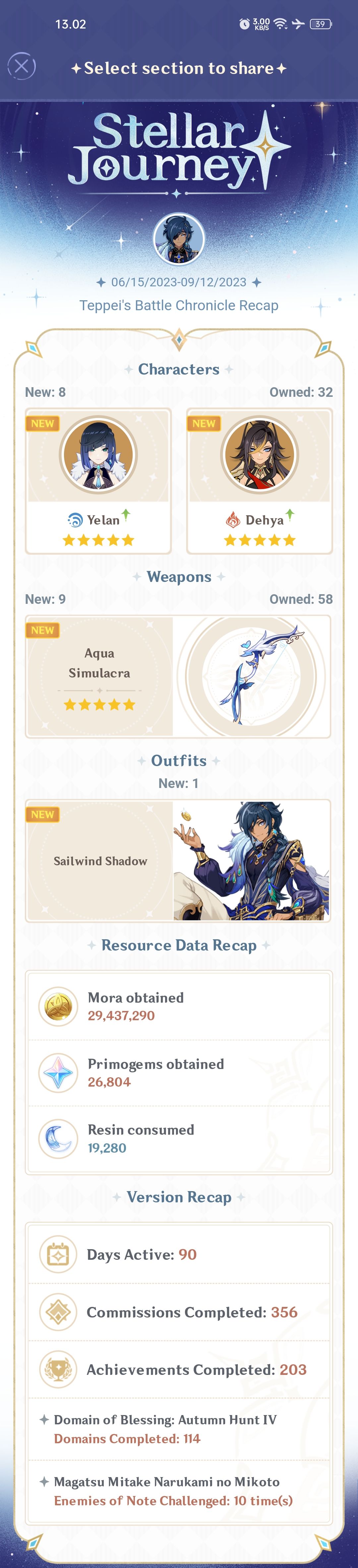 How many Primos have you collected in the last 3 months? as f2p💀