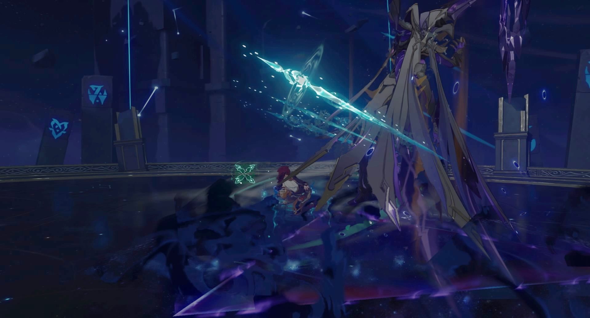 Shining Swords Illuminate The Abyss Genshin Impact HoYoLAB