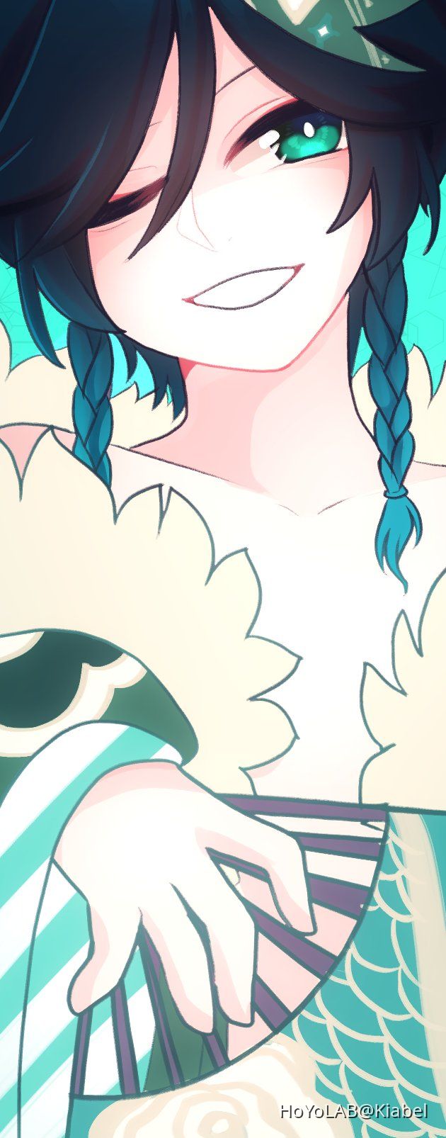 Genshin x Vocaloid collab WIP! Genshin Impact HoYoLAB