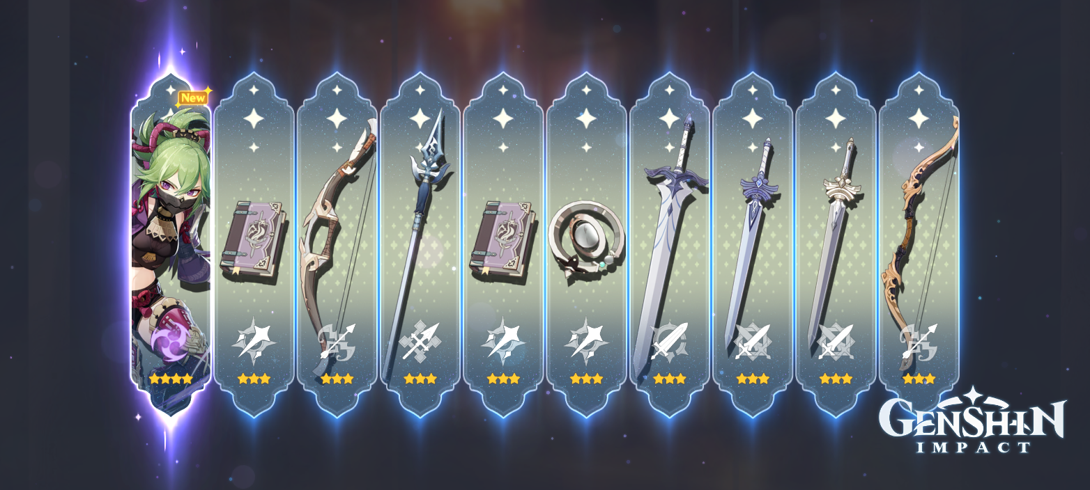first 10 pull Genshin Impact | HoYoLAB