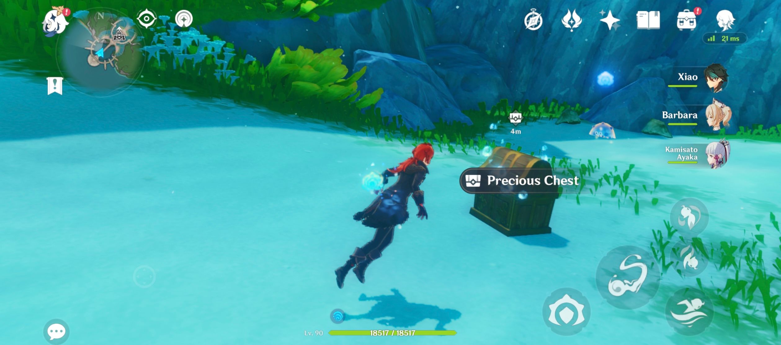 Since it’s not on the map there’s a precious chest at the Opera