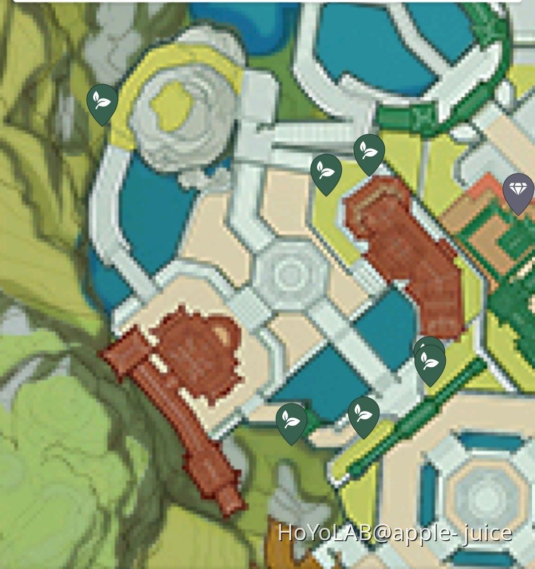 cecilias and silk flowers Genshin Impact HoYoLAB