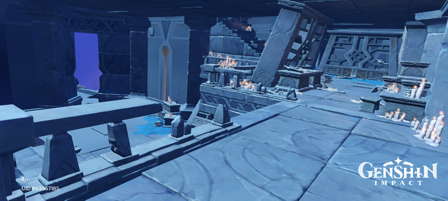 When you see this place what comes to your mind first? Genshin Impact ...